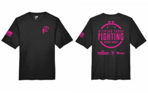 Sweep away cancer Dri-fit t-shirt