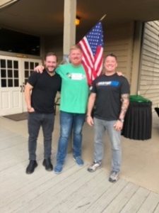 Tommy, Mark, and Darin Sweep Away Cancer founders