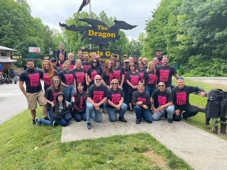 sweep away cancer rally 2021 group photo sweep away cancer group photo